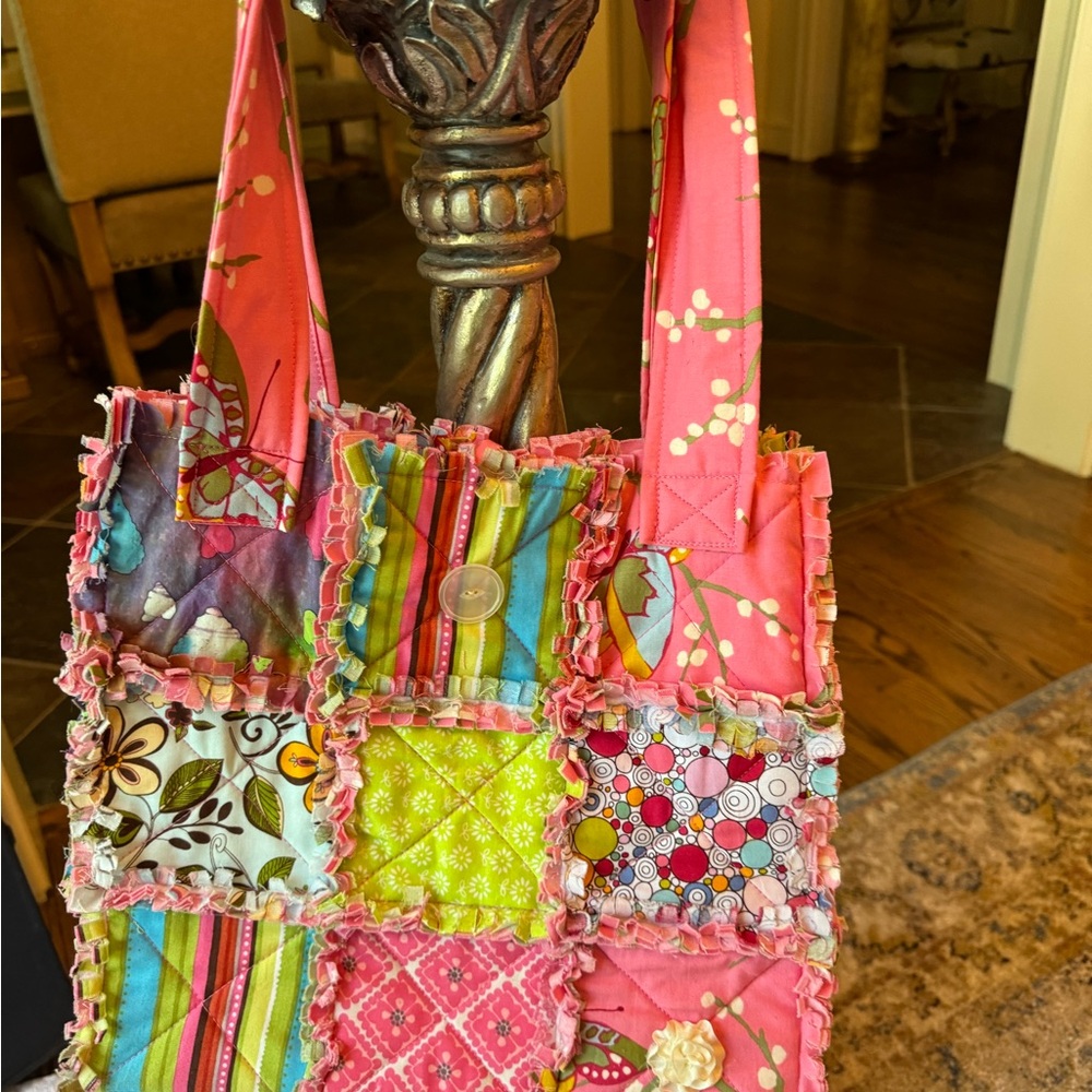 Beautiful hand sewn carry all bag